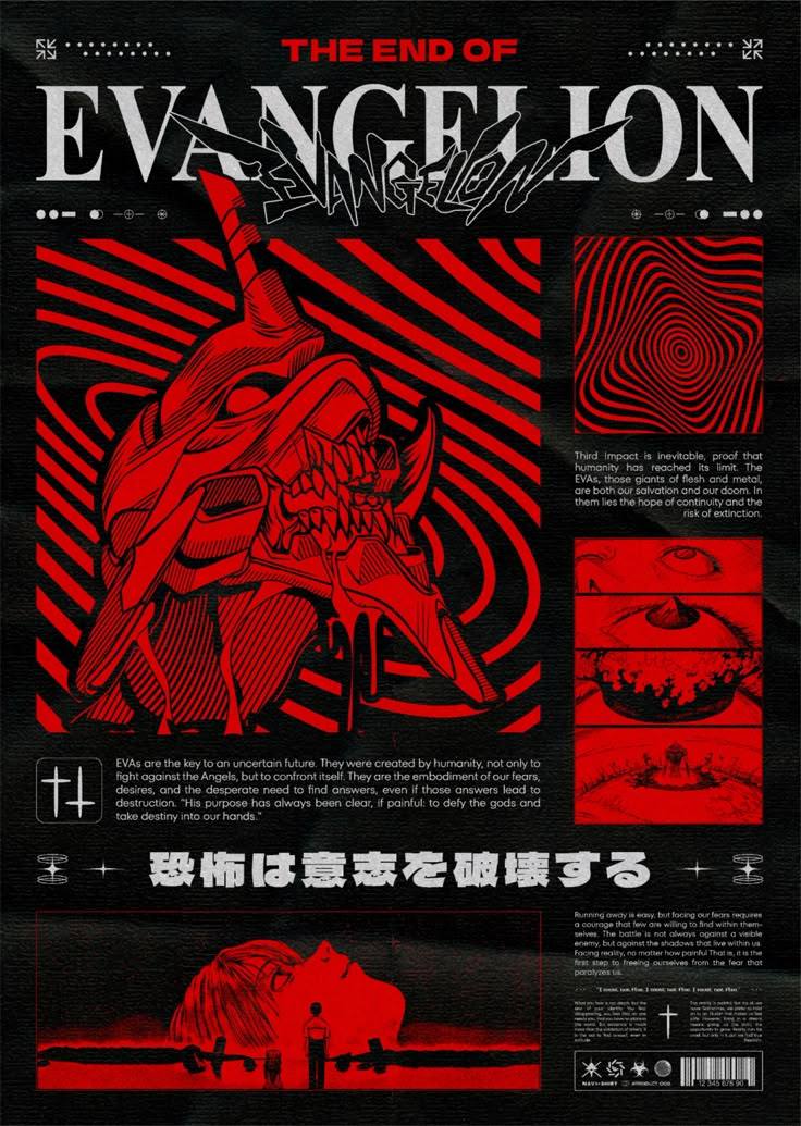 The End Of Evangelion Washed T-Shirt