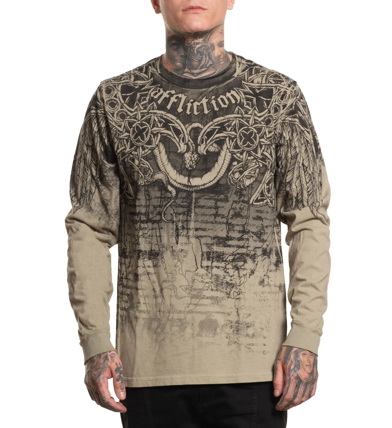 New Vengeful Scream Long Sleeve Sweatshirt