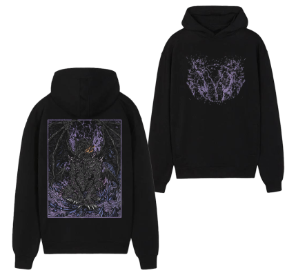 Dark Souls Darkeater Midir Dragon Grim Hooded T-Shirt/ Crewneck Sweatshirt/Hoodie