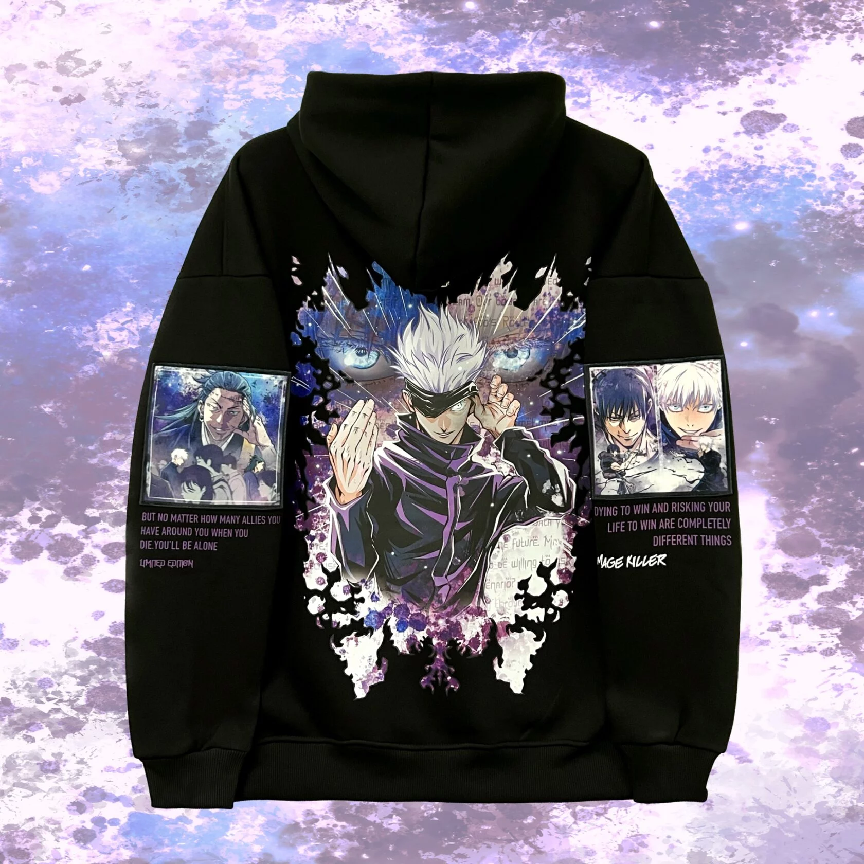 Jujutsu Kaisen Satoru V2 Oversized Hoodie