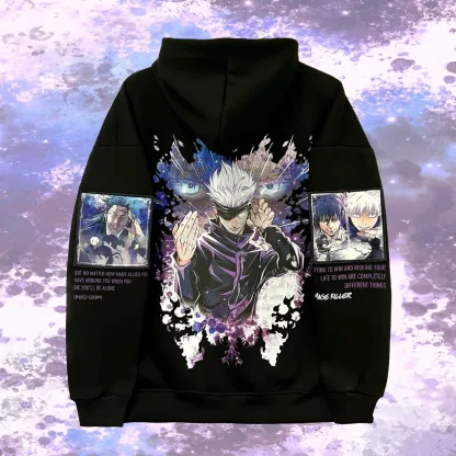 Jujutsu Kaisen Satoru V2 Oversized Hoodie