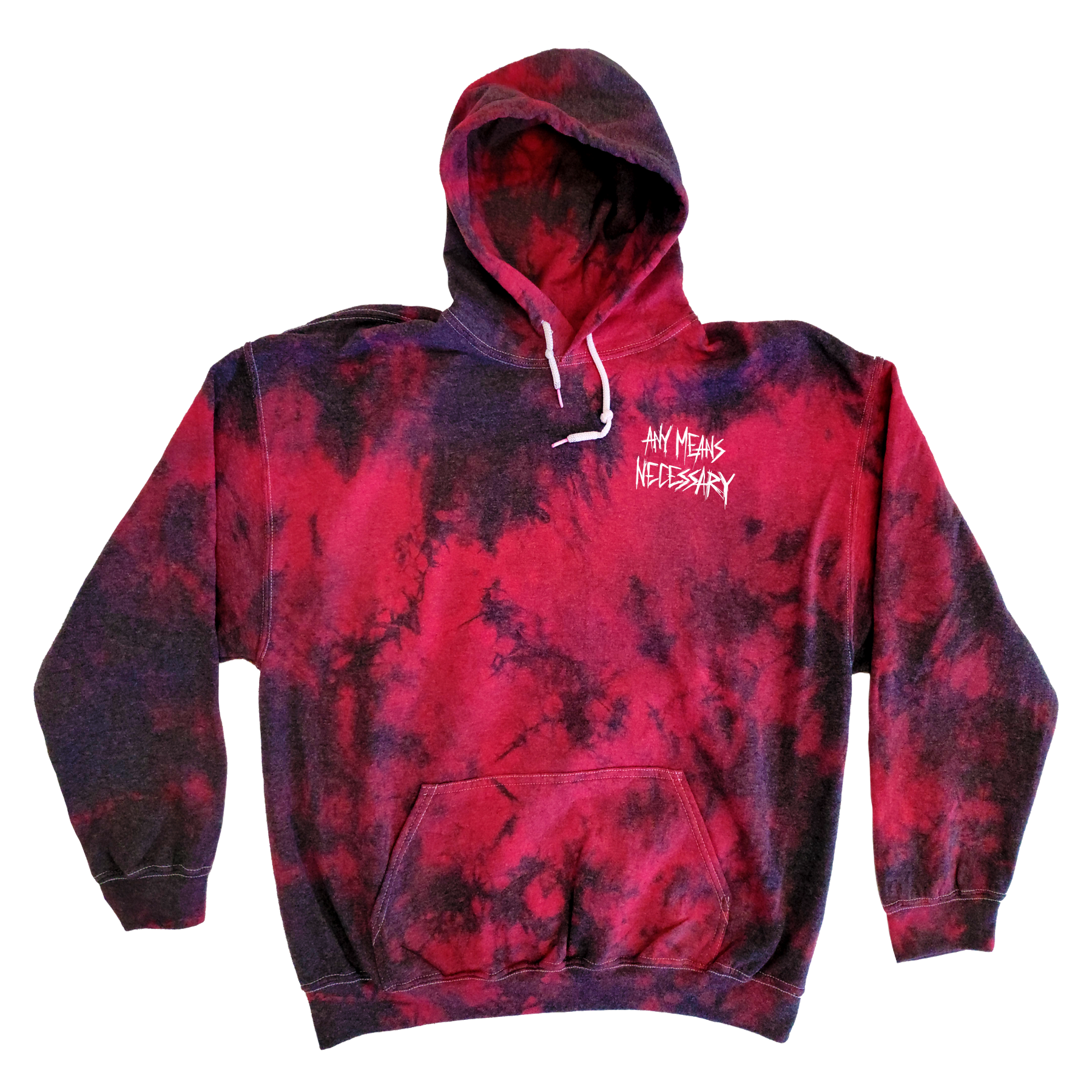 Let The Weak Burn Pullover Hoodie Tie Dye