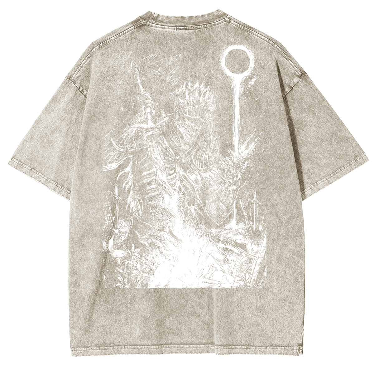 Dark Soul v2 Unisex Washed T-Shirt
