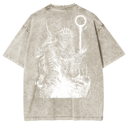 Dark Soul v2 Unisex Washed T-Shirt