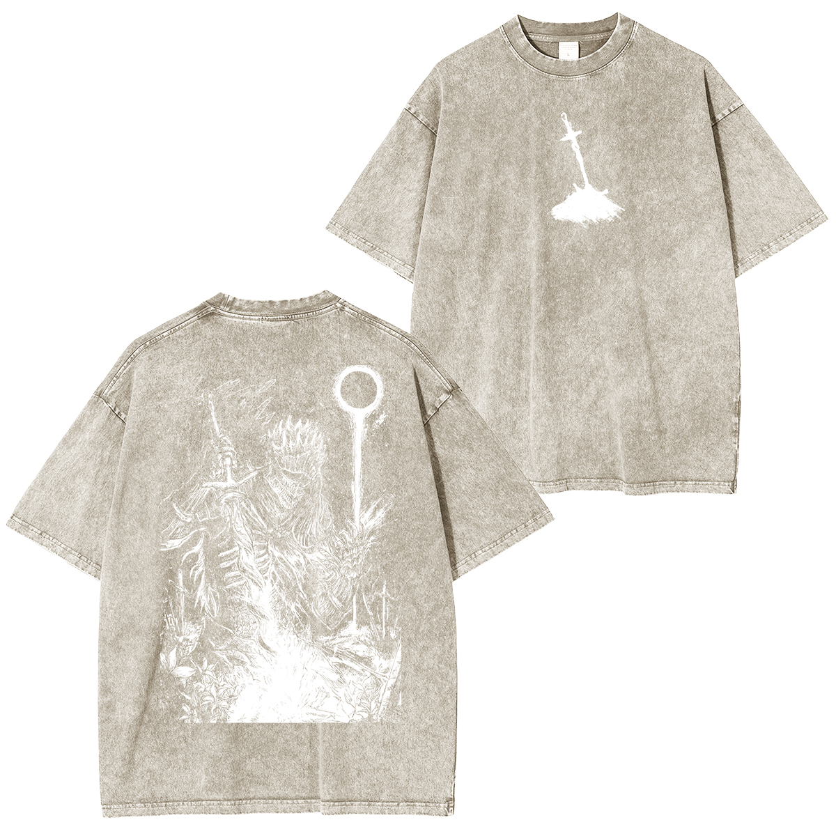 Dark Soul v2 Unisex Washed T-Shirt