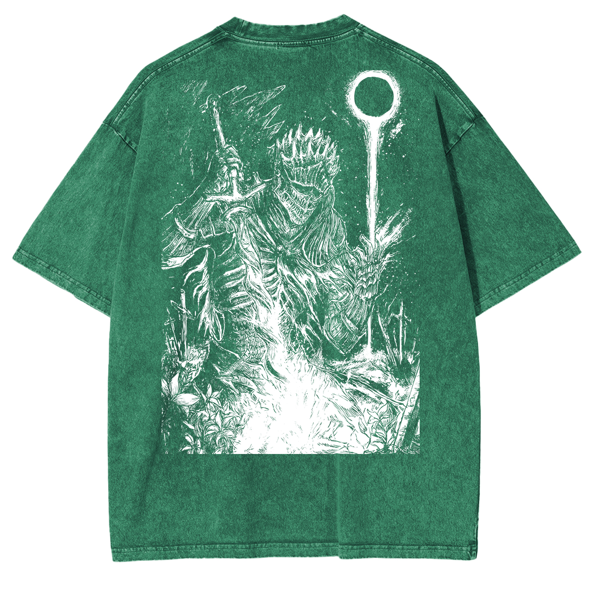 Dark Soul v2 Unisex Washed T-Shirt