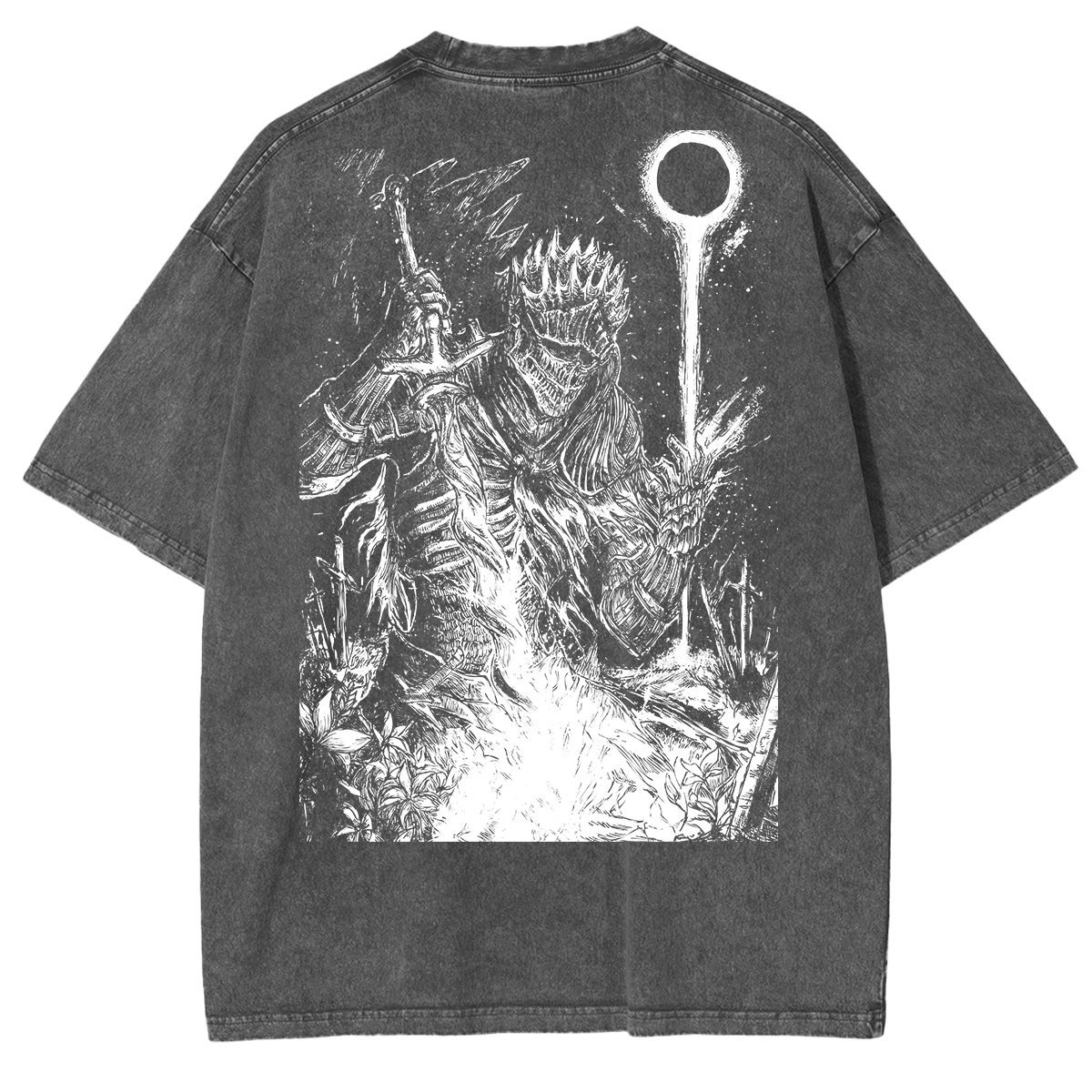 Dark Soul v2 Unisex Washed T-Shirt