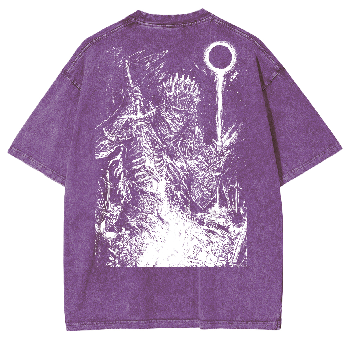 Dark Soul v2 Unisex Washed T-Shirt