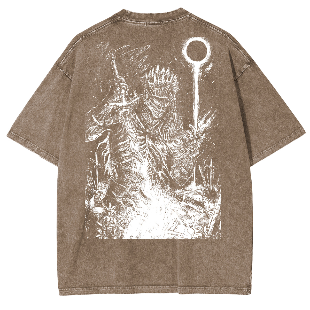 Dark Soul v2 Unisex Washed T-Shirt