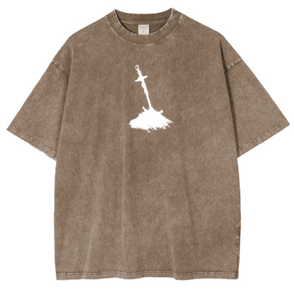 Dark Soul v2 Unisex Washed T-Shirt