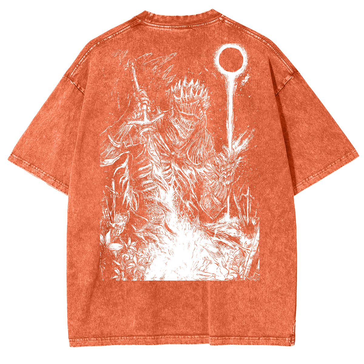 Dark Soul v2 Unisex Washed T-Shirt