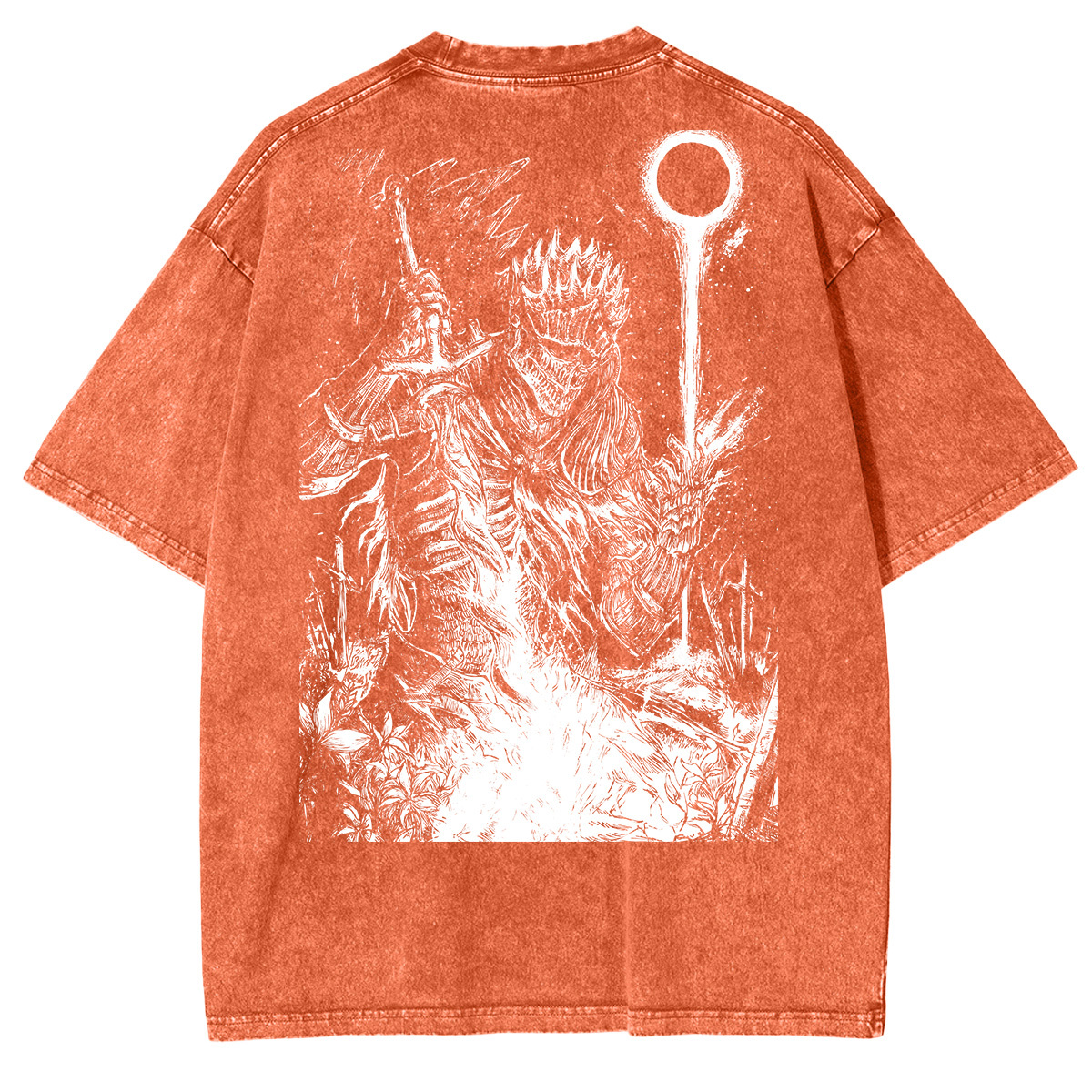 Dark Soul v2 Unisex Washed T-Shirt