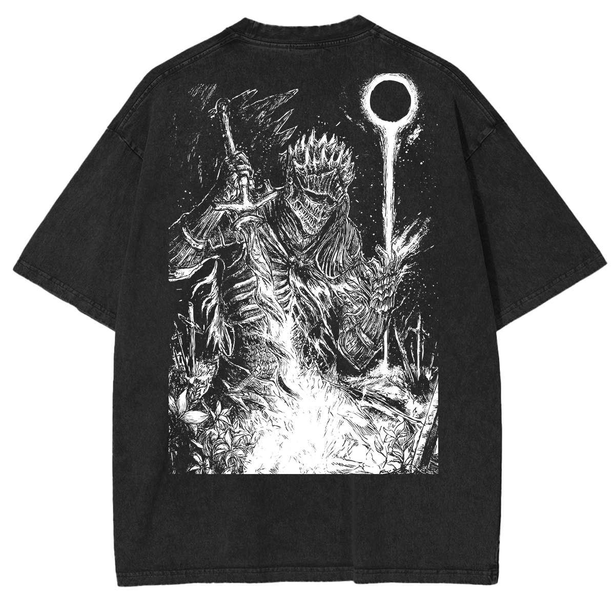 Dark Soul v2 Unisex Washed T-Shirt