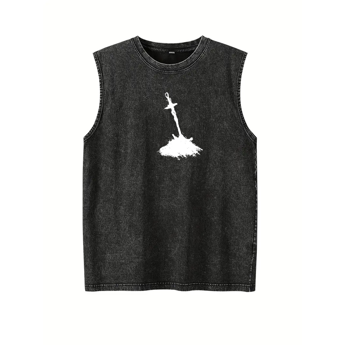 Dark Soul v2 Unisex Washed Tank Top
