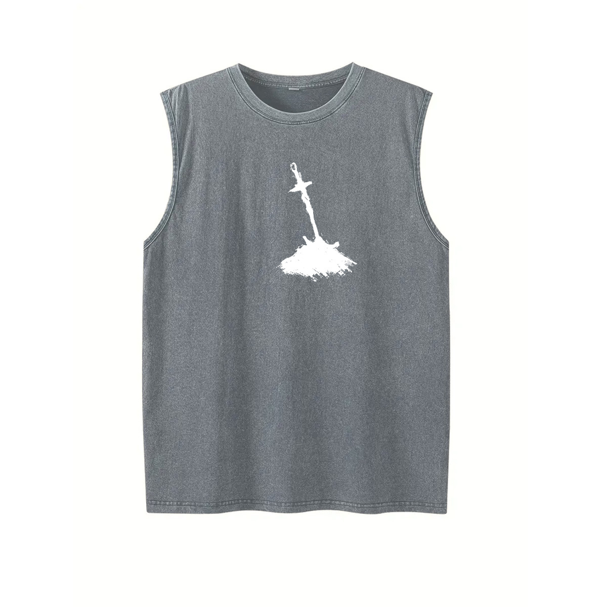 Dark Soul v2 Unisex Washed Tank Top
