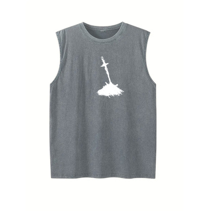 Dark Soul v2 Unisex Washed Tank Top