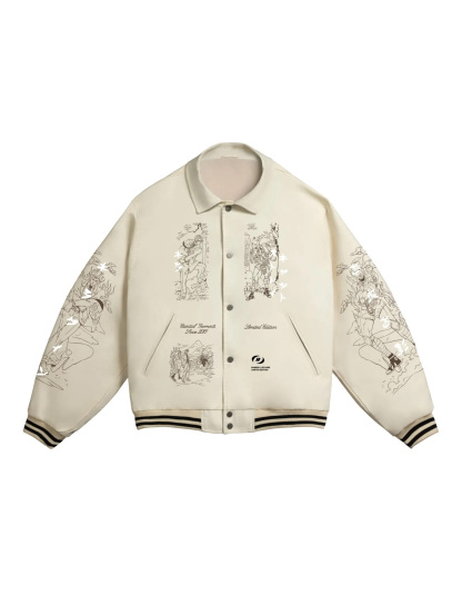 Killer queen Edo Denim Bomber Jacket