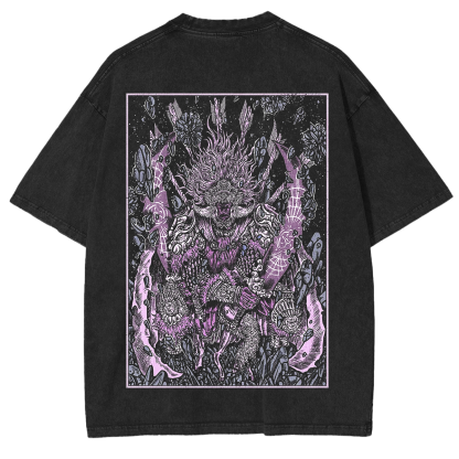 Drippy Souls Starscourge General Radahn Grim Unisex Washed T-Shirt