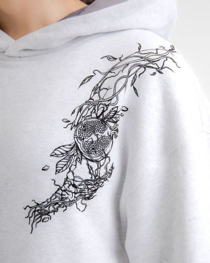 Hades / Persephone reversible hoodie