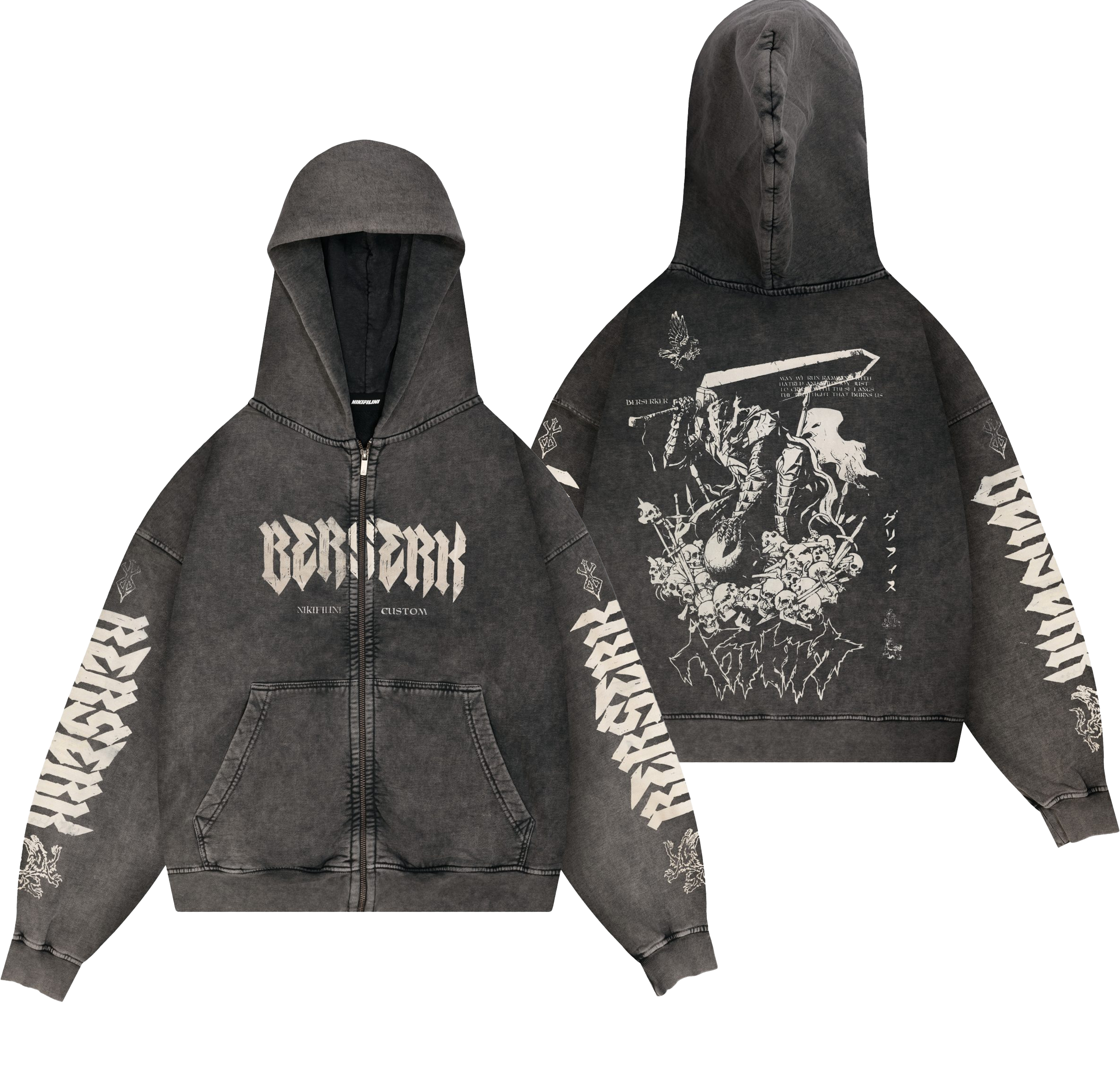 Dark Knight Zip Hoodie