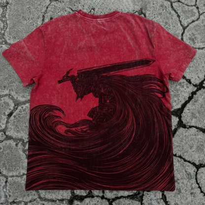 Vintage Washed T Shirt -B.K.