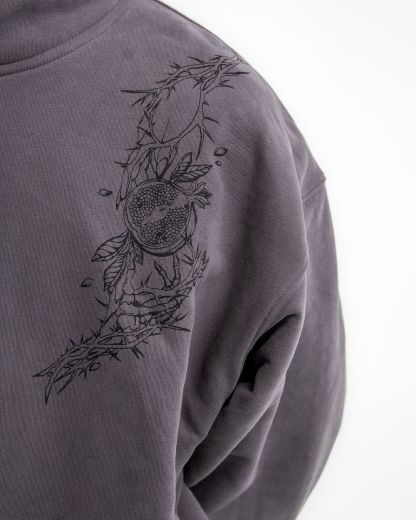 Hades / Persephone reversible hoodie