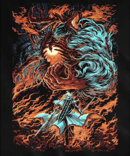 Bloodborne Laurence the First Vicar Hooded  T-Shirt/ Crewneck Sweatshirt/Hoodie