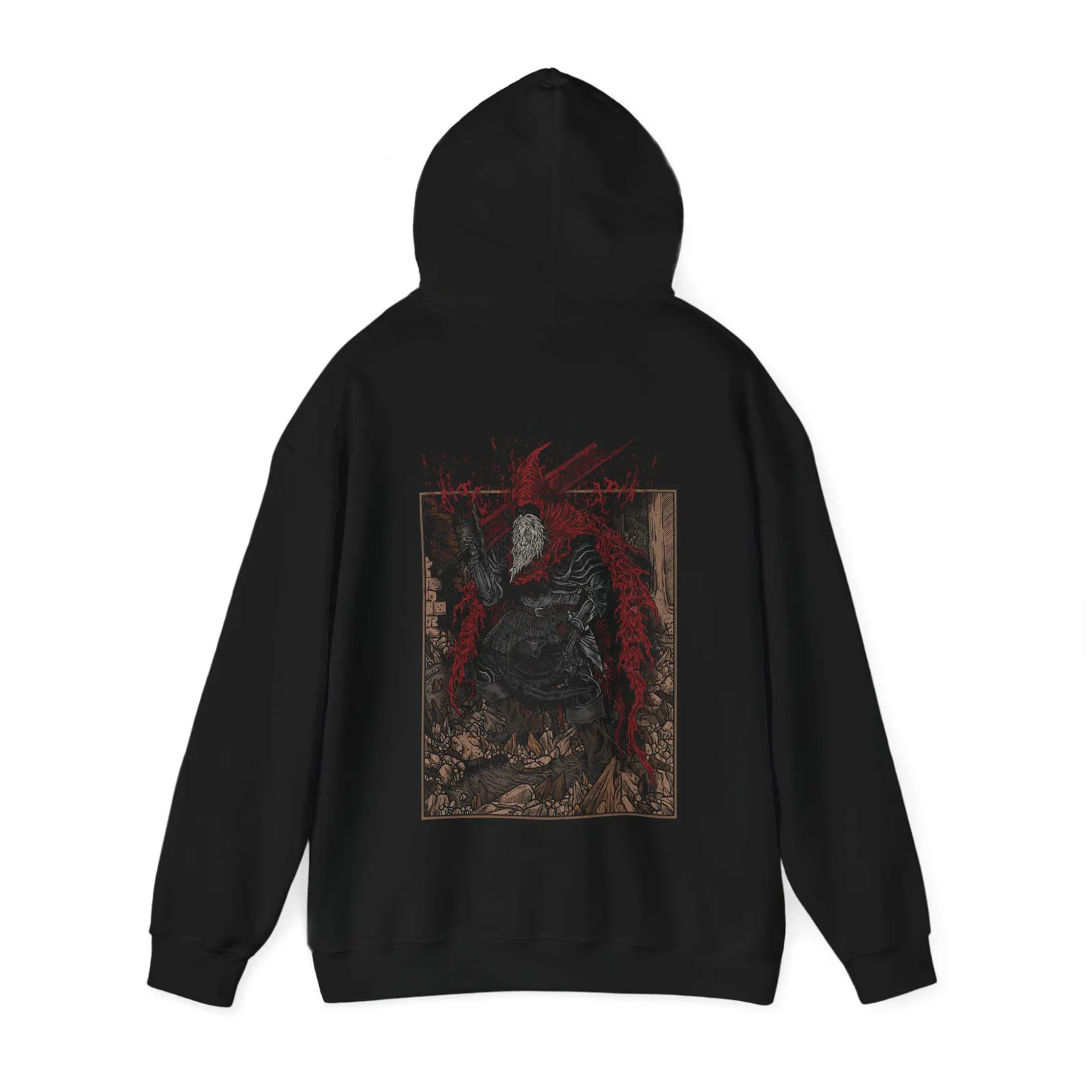 Dark Souls Slave Knight Gael Grim Hooded  T-Shirt/ Crewneck Sweatshirt/Hoodie