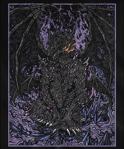 Dark Souls Darkeater Midir Dragon Grim Hooded T-Shirt/ Crewneck Sweatshirt/Hoodie