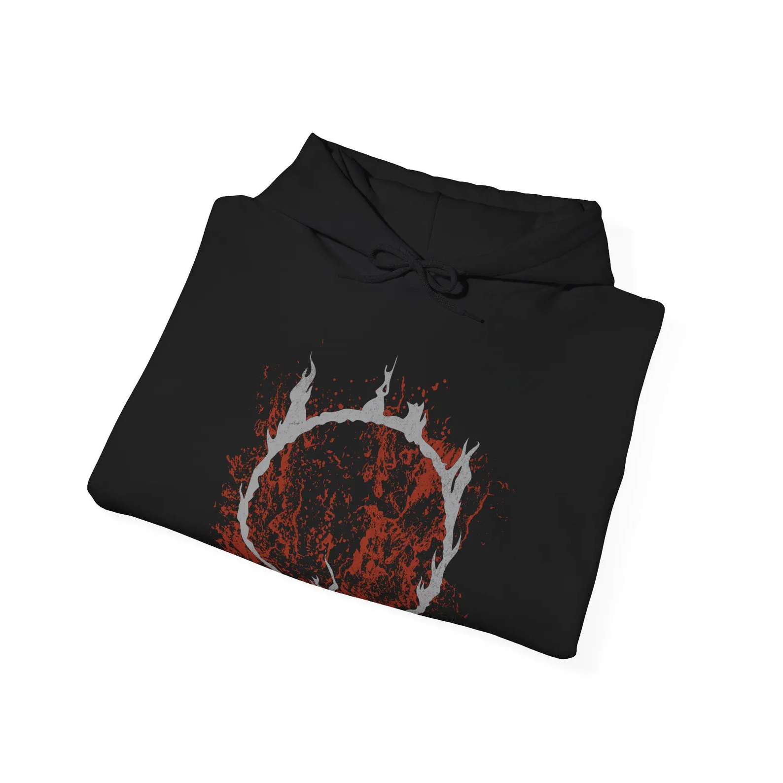 Dark Souls Gwyn Lord of Cinder Grim Hooded  T-Shirt/ Crewneck Sweatshirt/Hoodie