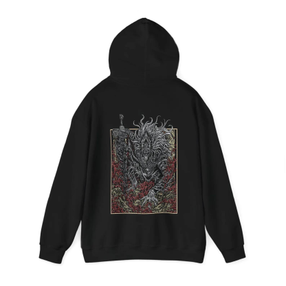 Elden Ring Maliketh Black Blade Grim Hooded  T-Shirt/ Crewneck Sweatshirt/Hoodie