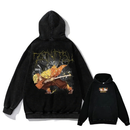 Zenitsu Vintage Hoodie