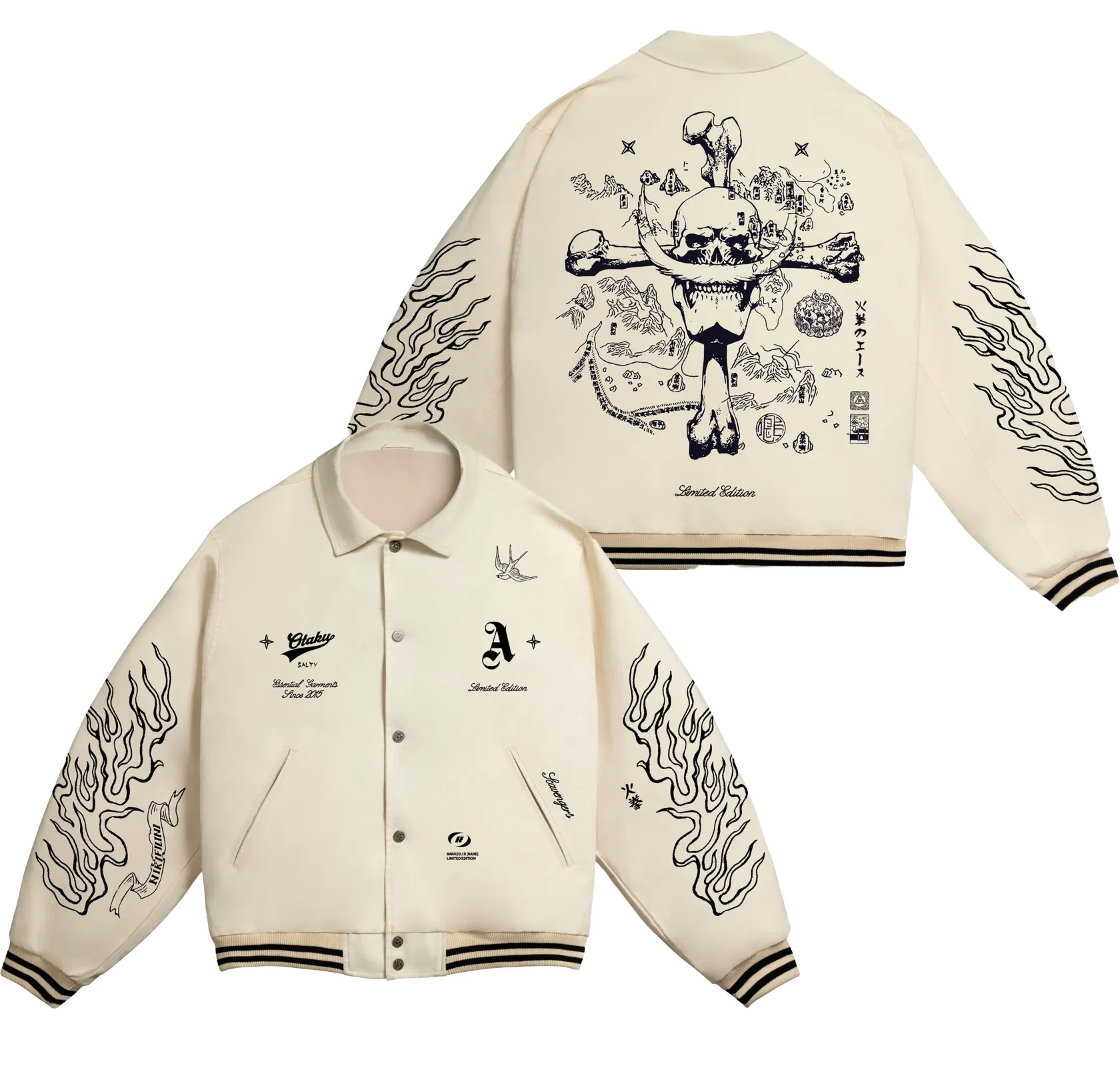 Scavenger Denim Bomber Jacket