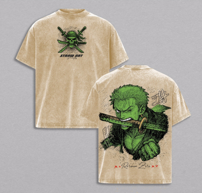 One Piece Washed T-shirt/Crewneck/Hoodie