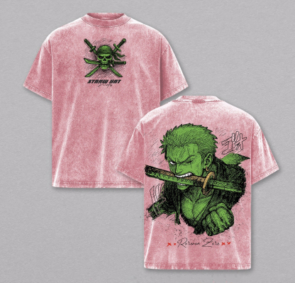 One Piece Washed T-shirt/Crewneck/Hoodie