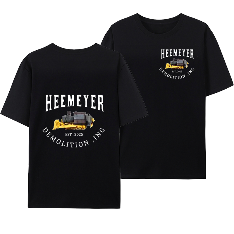Heemeyer Demolition INC Custom Date T-Shirt - Industrial Heritage Unisex Tee (Limited Edition Battle-Ready Design)