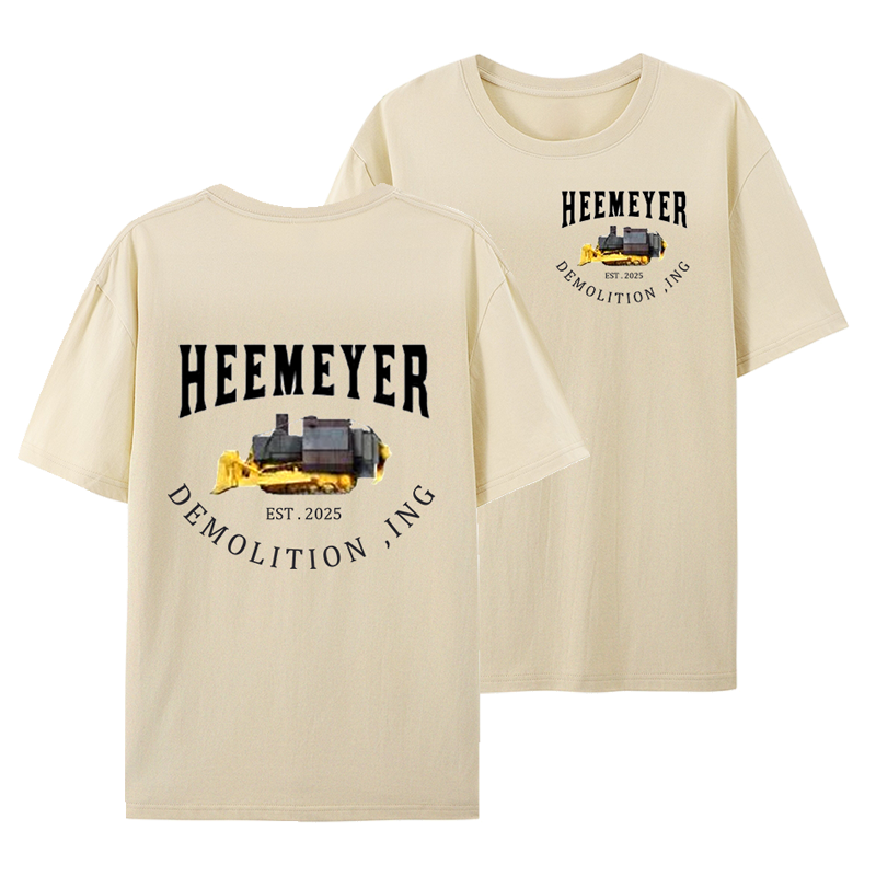 Heemeyer Demolition INC Custom Date T-Shirt - Industrial Heritage Unisex Tee (Limited Edition Battle-Ready Design)
