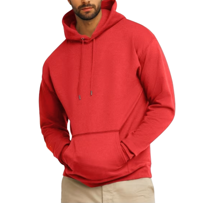 Men's Drop - Shoulder Loose - Fit Hoodie: Casual Oversized Hooded Sweatshirt