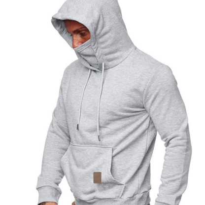 Men's Call of Duty Hooded Fleece Sweatshirt: Long - Sleeve Pullover with Face Mask for Gaming & Outdoor