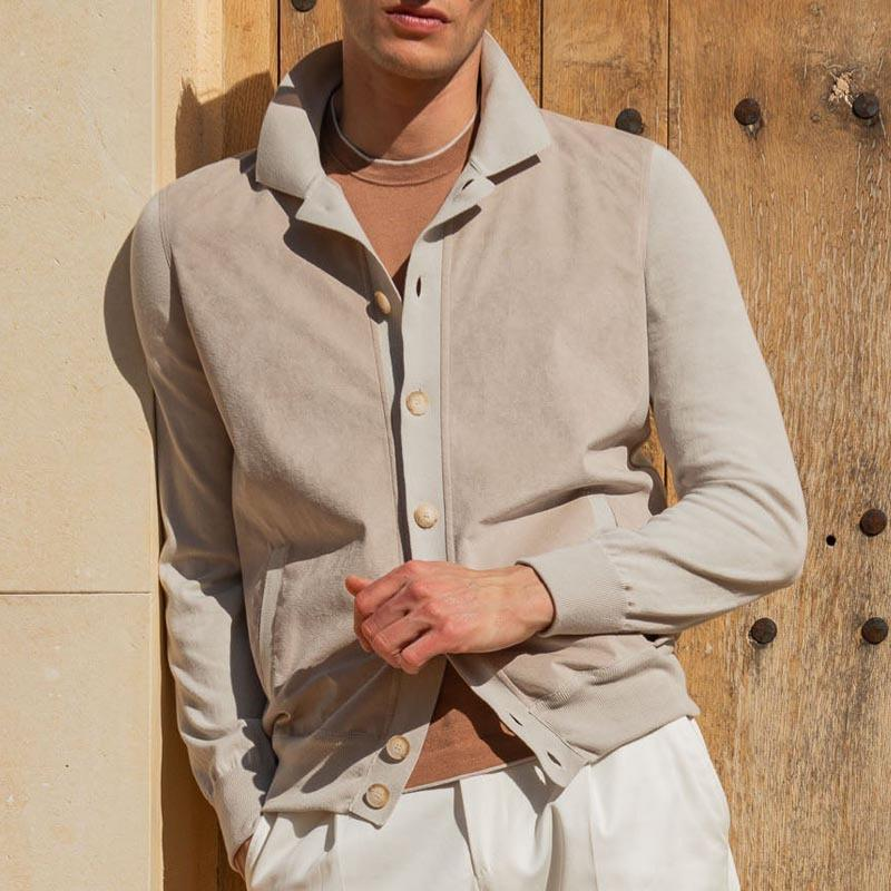 Men's Lapel Casual Jacket