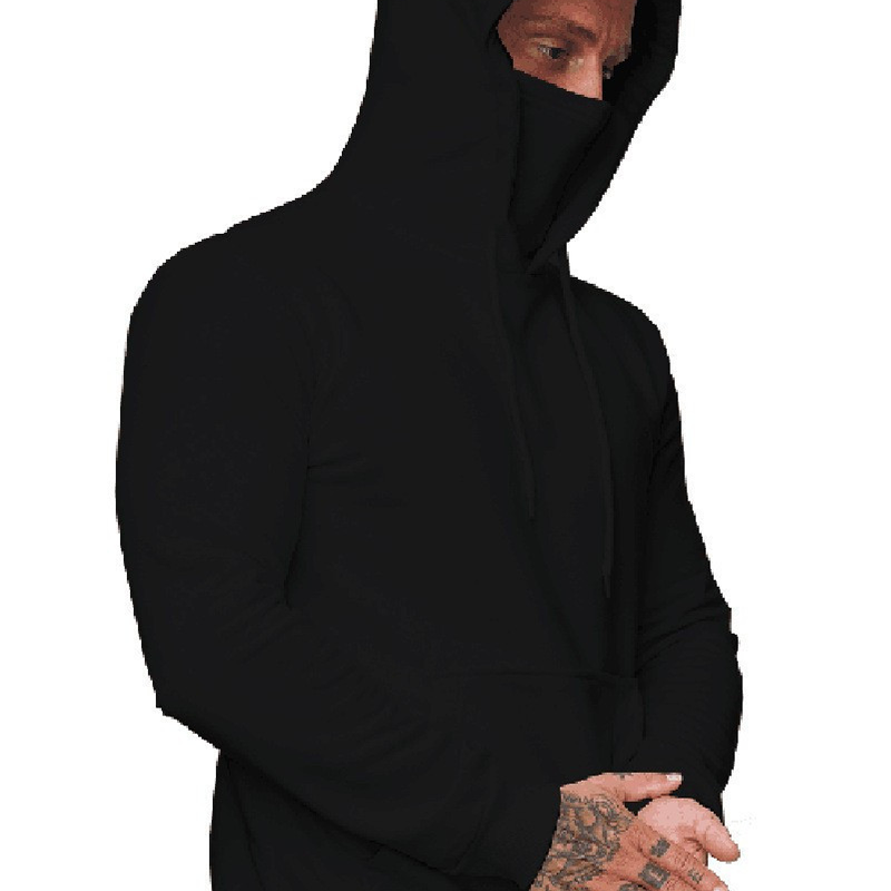 Men's Call of Duty Hooded Fleece Sweatshirt: Long - Sleeve Pullover with Face Mask for Gaming & Outdoor