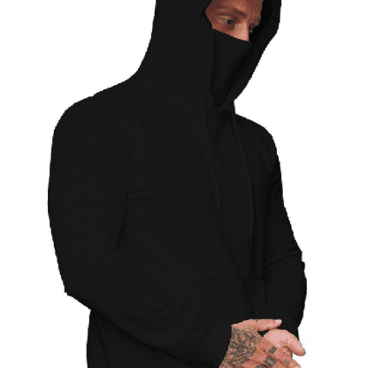 Men's Call of Duty Hooded Fleece Sweatshirt: Long - Sleeve Pullover with Face Mask for Gaming & Outdoor