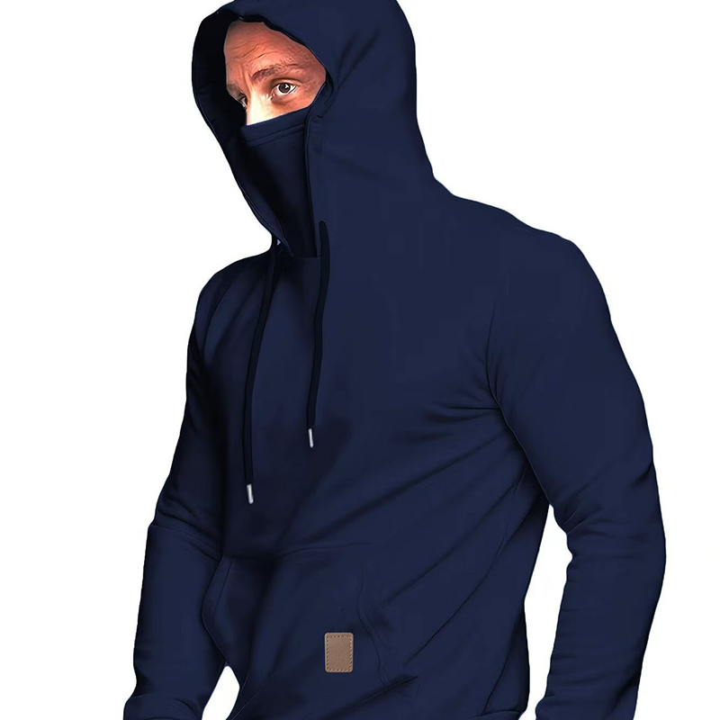 Men's Call of Duty Hooded Fleece Sweatshirt: Long - Sleeve Pullover with Face Mask for Gaming & Outdoor