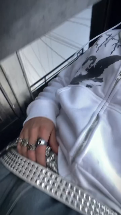 New Y2K Zip-Up Hoodie for Couples | Unisex Street Style Loose Fit Sweatshirt Jacket