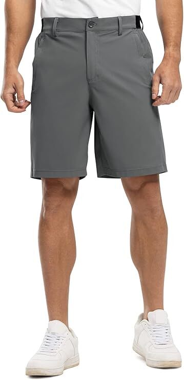 Men's Golf Work Shorts Stretch Waistband Dry Fit