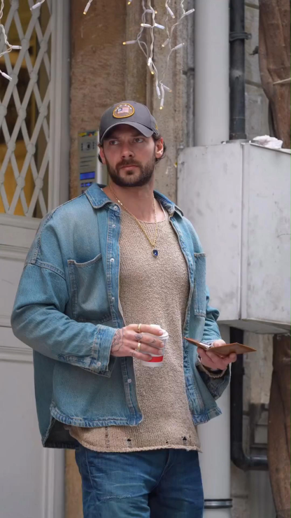 American Retro Denim Shirt Jacket