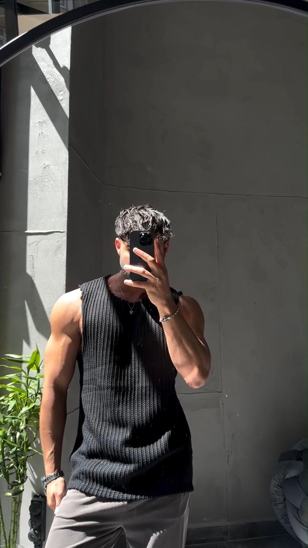 Men's Summer Sleeveless Knitted Vest