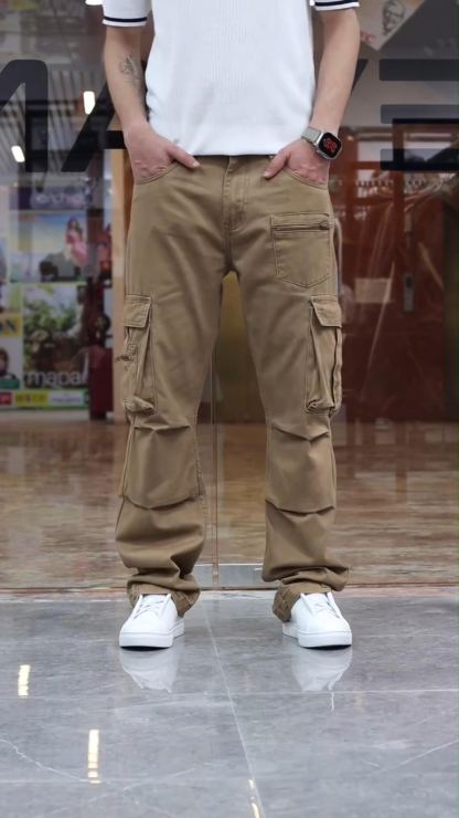 Men's Slim Fit Casual Versatile Overalls