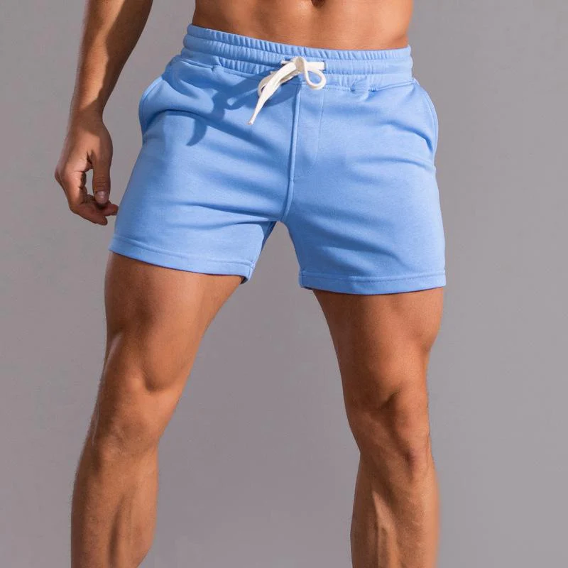 Men's Cotton Fitness Sports Shorts