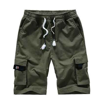 Men's Summer Style Pure Cotton Cargo Shorts